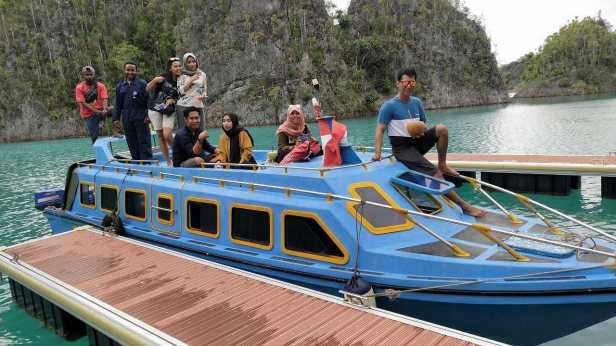 Boat Wisata Raja Ampat